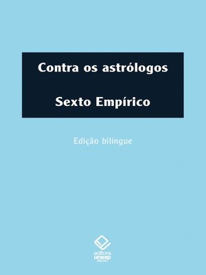 cover image of Contra os astrólogos